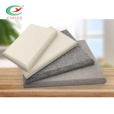 質  Mildewproof Cloth Fabric Acoustic Panel Harmless For Theater 工場