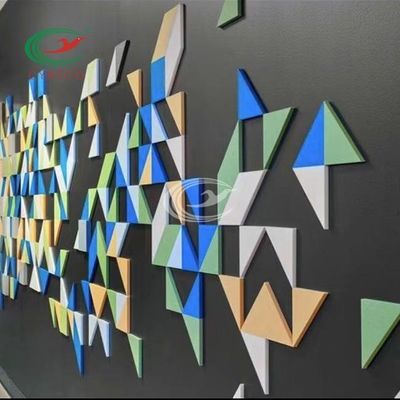 内部の三角形の音の湿るパネル、壁パネルを取り消すマルチシーンの騒音
